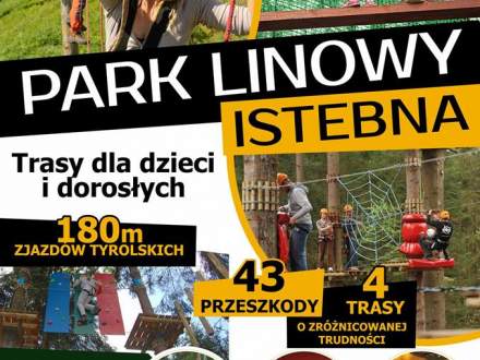 Plakat Parku Linowego