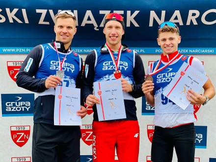 Kamil Bury (1 miejsce) i Mateusz Haratyk (3 miejsce) foto: PZN facebook