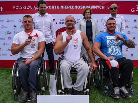 Joachim Krężelok na  Mistrzostwach Polski