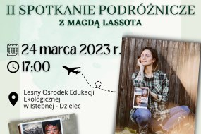 Fragment plakatu spotkania podróżniczego