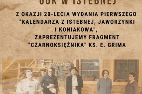 Fragment plakatu ze zdjęciem członków Grupy rekonstrukcyjnej