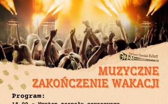 Plakat na zabawę muzyczną Pod Skocznią
