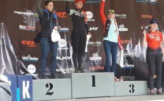 Anna Kaczmarzyk na podium