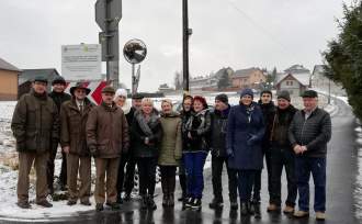 Odbiór dróg gminnych wyremontowanych w ramach współpracy Nadleśnictwa Wisła i Gminy Istebna