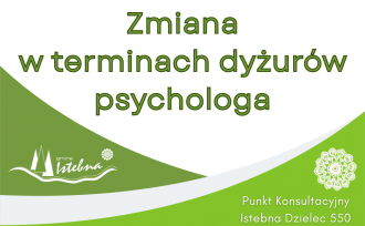 Zmiana w terminach dyżurów