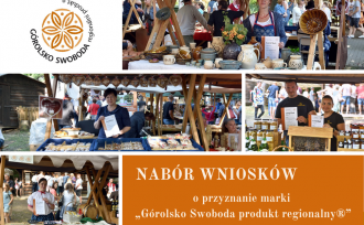 nabór wniosków o przyznanie marki   „Górolsko Swoboda produkt regionalny®”.