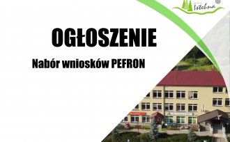 Nabór wniosków PEFRON