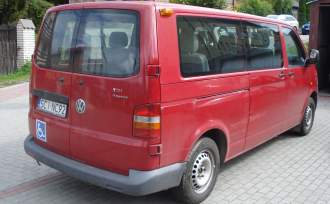 Samochód Volkswagen Transporter T5