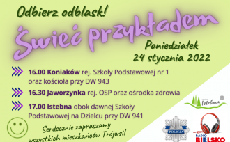 Akcja Świeć przykładem w Gminie Istebna