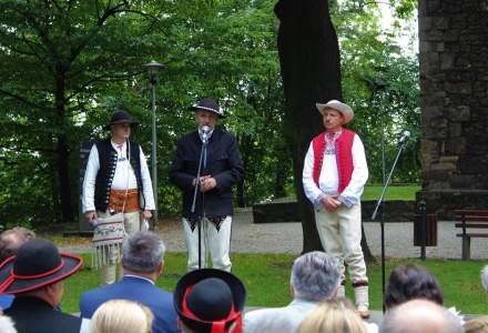 Otwarcie III Zjazdu karpackiego - Zamek Cieszyn, f. E. Krysta