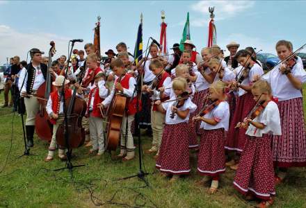 Watra na Złotym Groniu - III Zjazd Karpacki f. E. Krysta