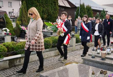 Święto Niepodległości w Gminie Istebna fot. Bronka Polok