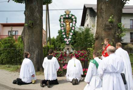 Odsłonięcie Herbu Biskupa Wiesława Krótkiego