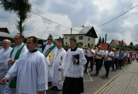 Odsłonięcie Herbu Biskupa Wiesława Krótkiego