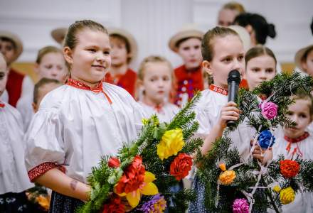 Uczestnicy Świątecznego Spotkania dla Seniorów w Koniakowie fot. M.Kuźma