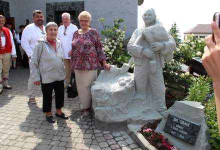 Poświęcenie pomnika Janka Gajdosza