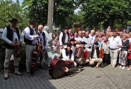 Poświęcenie pomnika Janka Gajdosza