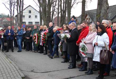 Odsłonięcie pomnika Jerzego Kukuczki