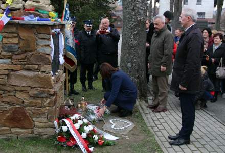 Odsłonięcie pomnika Jerzego Kukuczki