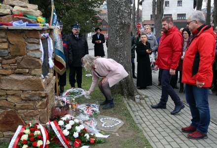 Odsłonięcie pomnika Jerzego Kukuczki