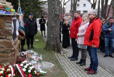 Odsłonięcie pomnika Jerzego Kukuczki