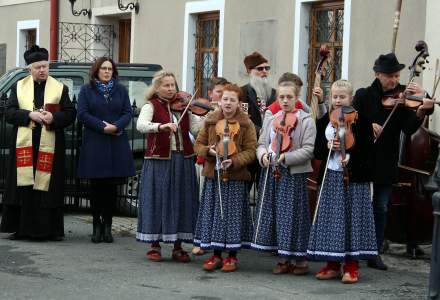 Odsłonięcie pomnika Jerzego Kukuczki