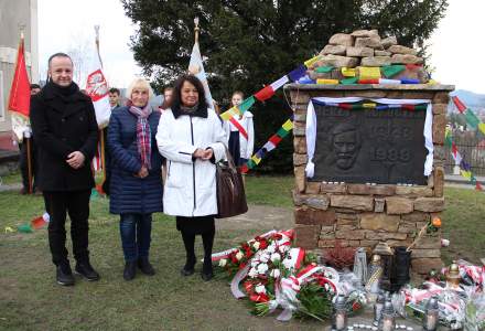 Odsłonięcie pomnika Jerzego Kukuczki