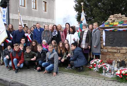 Odsłonięcie pomnika Jerzego Kukuczki