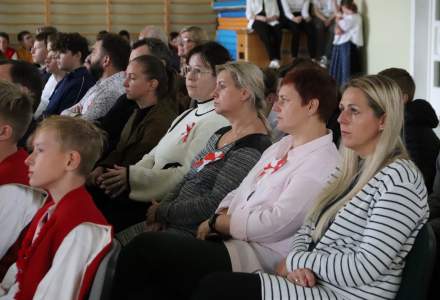 Uroczystość odsłonięcia tablicy kpt. Ignacego Gazurka