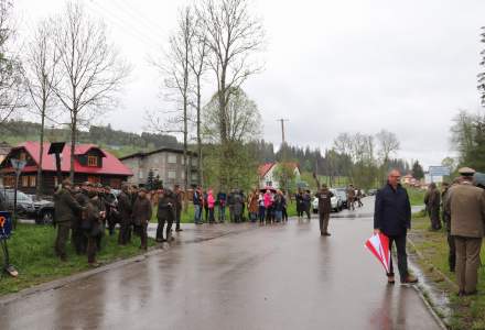 Poświęcenie Alei Pamięci Jana Pawła II