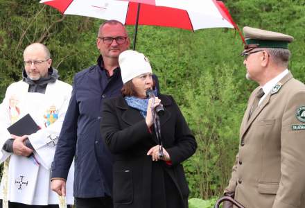 Poświęcenie Alei Pamięci Jana Pawła II