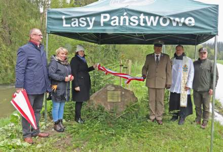 Poświęcenie Alei Pamięci Jana Pawła II