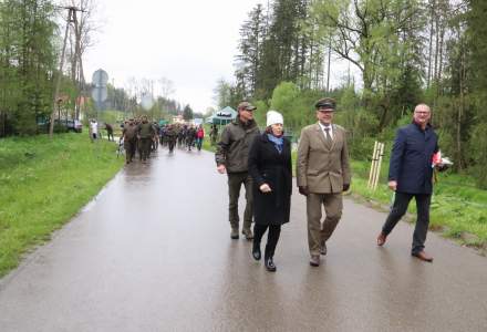 Poświęcenie Alei Pamięci Jana Pawła II