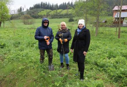 Poświęcenie Alei Pamięci Jana Pawła II