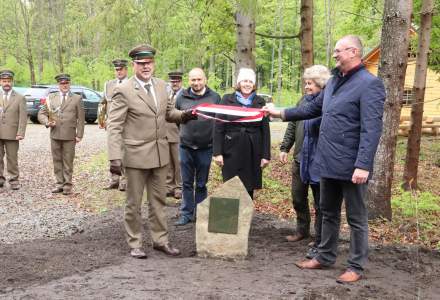 Poświęcenie Alei Pamięci Jana Pawła II