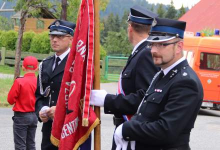 Poświęcenie sztandaru OSP Istebna Zaolzie