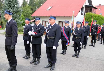 Poświęcenie sztandaru OSP Istebna Zaolzie