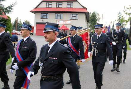 Poświęcenie sztandaru OSP Istebna Zaolzie