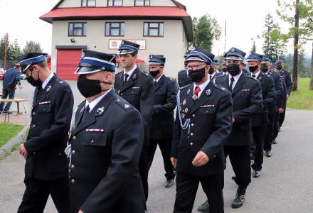 Poświęcenie sztandaru OSP Istebna Zaolzie