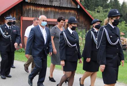 Poświęcenie sztandaru OSP Istebna Zaolzie