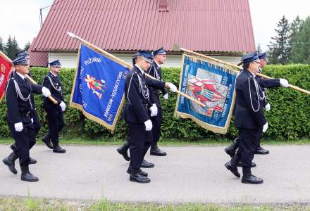 Poświęcenie sztandaru OSP Istebna Zaolzie