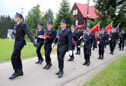 Poświęcenie sztandaru OSP Istebna Zaolzie