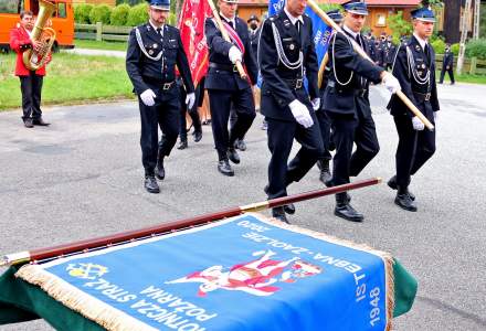 Poświęcenie sztandaru OSP Istebna Zaolzie