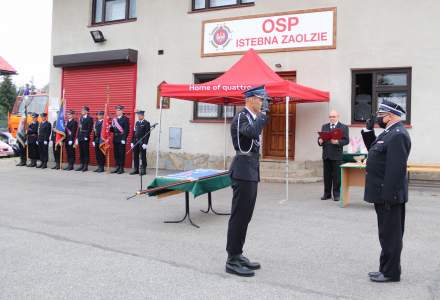 Poświęcenie sztandaru OSP Istebna Zaolzie