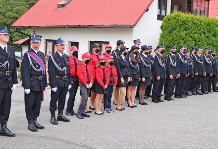 Poświęcenie sztandaru OSP Istebna Zaolzie