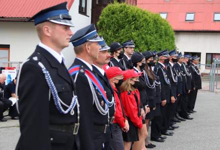 Poświęcenie sztandaru OSP Istebna Zaolzie