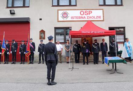 Poświęcenie sztandaru OSP Istebna Zaolzie