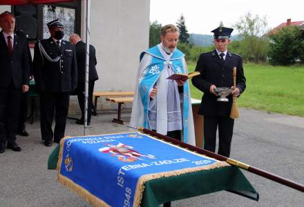 Poświęcenie sztandaru OSP Istebna Zaolzie