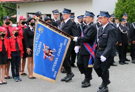 Poświęcenie sztandaru OSP Istebna Zaolzie