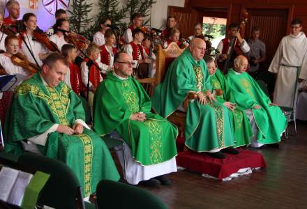 Msza Św. w Istebnej - III Zjazd Karpacki, f. J. Kohut